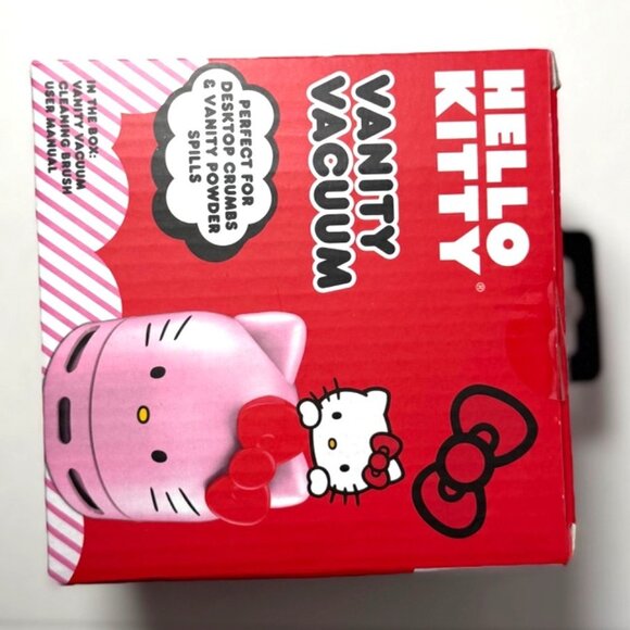 Hello Kitty Vanity Vacuum - Adorable & Compact Desktop Cleaning Tool For Spills - Picture 3 of 6
